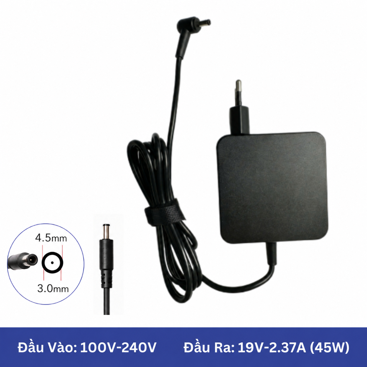 Adapter ASUS 45W đầu tròn 4.5mm